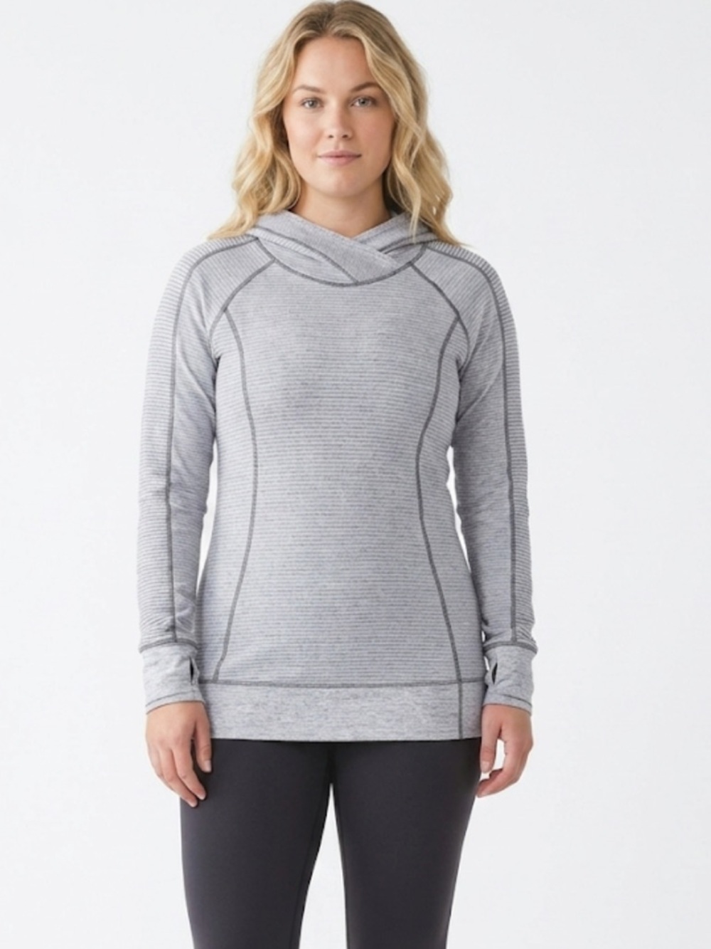 Lululemon Think Fast Hoodie Grey size 2
